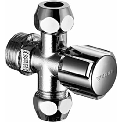 Valvulă unghiulară Schell COMFORT - Crom, 1/2" cu 2 ieșiri de 3/8" - Accesorii sanitare Valvulă unghiulară Schell COMFORT - Crom, 1/2" cu 2 ieșiri de 3/8" - Accesorii sanitare