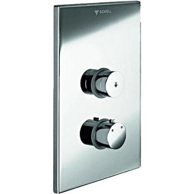 Schell Wandeinbau-Dusche LINUS D-SC-T Selbstschluss Thermostat edelstahl chrom Schell Wandeinbau-Dusche LINUS D-SC-T Selbstschluss Thermostat edelstahl chrom