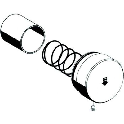 Buton de control pentru duș montat pe perete Schell LINUS SC-V - Comutator Buton de control pentru duș montat pe perete Schell LINUS SC-V - Comutator