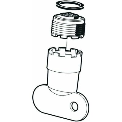 Schell Aerador Universal Antirrobo - Grifo Schell Aerador Universal Antirrobo - Grifo