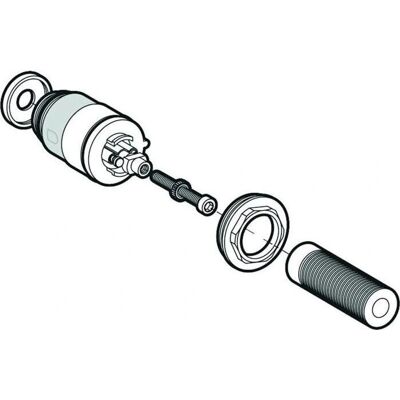 Cartucho de inodoro Schell 296250099 - Edición Eco con aguja automática de limpieza Cartucho de inodoro Schell 296250099 - Edición Eco con aguja automática de limpieza