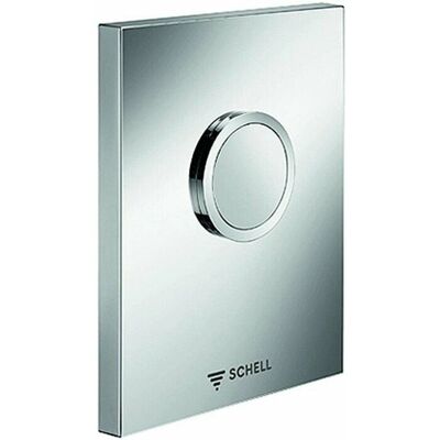 Schell Chrom Edition WC-Spülplatte - Toilettenspülplatte Schell Chrom Edition WC-Spülplatte - Toilettenspülplatte
