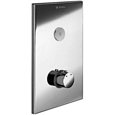 Schell Edelstahl Unterputz-Dusche - Elektronik CVD-Touch - Batterie/Netz Schell Edelstahl Unterputz-Dusche - Elektronik CVD-Touch - Batterie/Netz