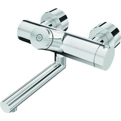 Schell Vitus Thermostat Selbstschluss-Waschtischarmatur - Chrom Schell Vitus Thermostat Selbstschluss-Waschtischarmatur - Chrom