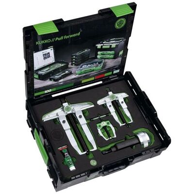 Set universale di estrattori per cuscinetti Kukko 24-B - 14 pezzi Set universale di estrattori per cuscinetti Kukko 24-B - 14 pezzi