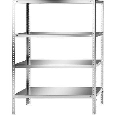 Estantería de acero inoxidable Kaiserkraft - Ajustable y resistente Estantería de acero inoxidable Kaiserkraft - Ajustable y resistente