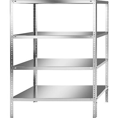 Estantería de Acero Inoxidable Kaiserkraft - Ajustable y Resistente Estantería de Acero Inoxidable Kaiserkraft - Ajustable y Resistente