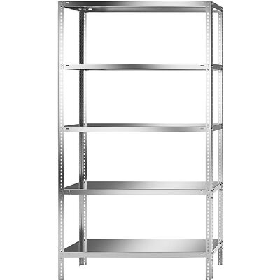 Estantería de acero inoxidable Kaisercraft - 2000mm, básica, 1100x400mm Estantería de acero inoxidable Kaisercraft - 2000mm, básica, 1100x400mm