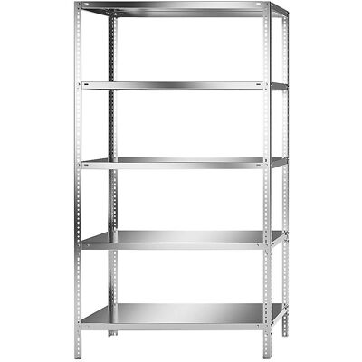 Estantería de acero inoxidable Kaiserkraft - 2000mm, 1100x500mm - Básica Estantería de acero inoxidable Kaiserkraft - 2000mm, 1100x500mm - Básica