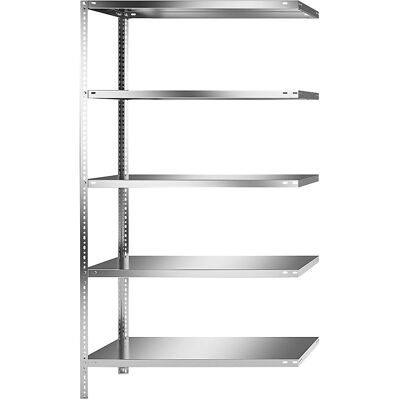 Estantería de Acero Inoxidable Kaiserkraft - Altura 2000mm, Ajustable Estantería de Acero Inoxidable Kaiserkraft - Altura 2000mm, Ajustable