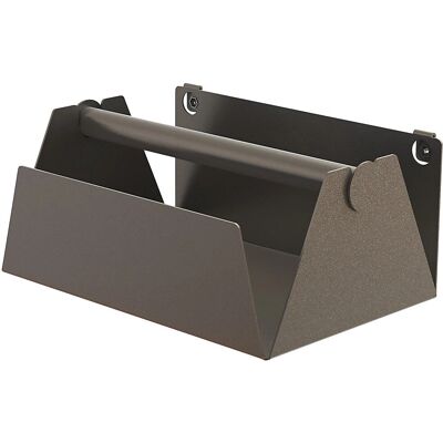 Suporte para rolos de papel em aço inox - 241mm Suporte para rolos de papel em aço inox - 241mm