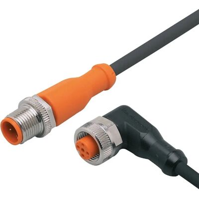 Câble de connexion ifm EVC054 - 5m, 3/5 pôles, Droit & Coudé - Câble de connexion - Publicité Câble de connexion ifm EVC054 - 5m, 3/5 pôles, Droit & Coudé - Câble de connexion - Publicité