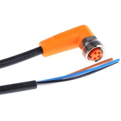 ifm electronic Câble de raccordement EVC154 - Orange - 5m - 4 pôles M8 - Publicité ifm electronic Câble de raccordement EVC154 - Orange - 5m - 4 pôles M8 - Publicité