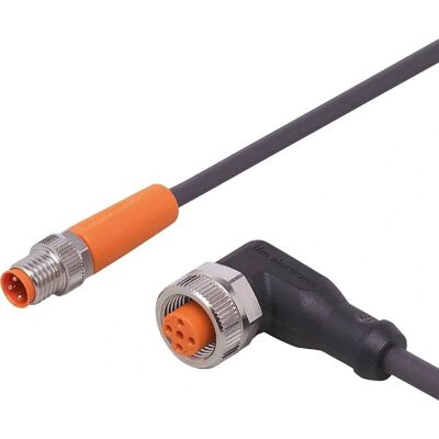 ifm Electronic EVC254 Anschlusskabel - 5m, 3/5 Pole, Gerade/Abgewinkelt ifm Electronic EVC254 Anschlusskabel - 5m, 3/5 Pole, Gerade/Abgewinkelt