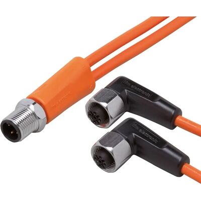 ifm Electronic EVT337 Verbindungskabel - 5m, 4/5 Pole, Gerader Männlich, Abgewinkelte Weiblich ifm Electronic EVT337 Verbindungskabel - 5m, 4/5 Pole, Gerader Männlich, Abgewinkelte Weiblich