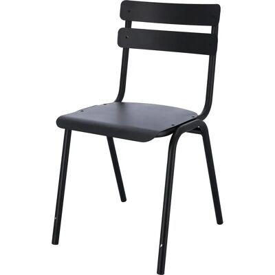 Kaiserkraft Outdoor Chair - Stapelbar, Robust Aluminium, Schwarz Kaiserkraft Outdoor Chair - Stapelbar, Robust Aluminium, Schwarz