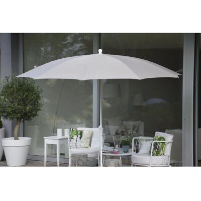 Kaiserkraft Guarda-sol Redondo Branco - Parasol Kaiserkraft Guarda-sol Redondo Branco - Parasol