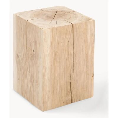 JANKURTZ bloc sgabello beige in legno massello - sgabello JANKURTZ bloc sgabello beige in legno massello - sgabello