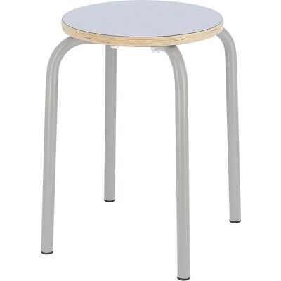 Taburete KaiserKraft Paris - 460mm, negro, marco de acero Taburete KaiserKraft Paris - 460mm, negro, marco de acero