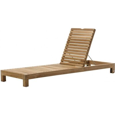 Jan Kurtz Korfu Sonnenliege - Verstellbares Teak-Bett Jan Kurtz Korfu Sonnenliege - Verstellbares Teak-Bett