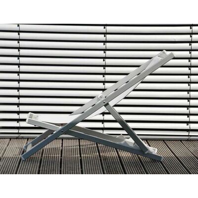 Chaise longue Rimini en aluminium de Jan Kurtz - Publicité Chaise longue Rimini en aluminium de Jan Kurtz - Publicité