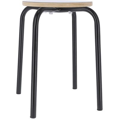 Banqueta empilável Paris de Jan Kurtz - Altura 46cm Banqueta empilável Paris de Jan Kurtz - Altura 46cm