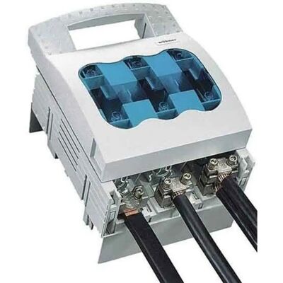 Wöhner NH00 3p 160A Sicherungslasttrenner - IP30 Wöhner NH00 3p 160A Sicherungslasttrenner - IP30