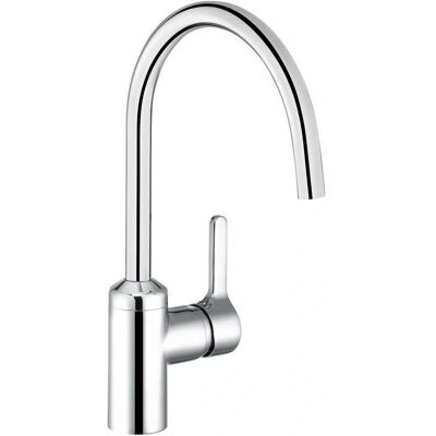 Miscelatore Cucina in Acciaio Inox Kludi - Bassa Pressione, Uscita Girevole Miscelatore Cucina in Acciaio Inox Kludi - Bassa Pressione, Uscita Girevole