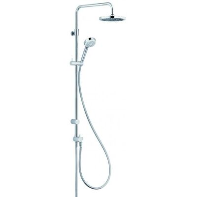 Kludi Logo Duschsystem Doppel - Wandmontage Chrom Kludi Logo Duschsystem Doppel - Wandmontage Chrom