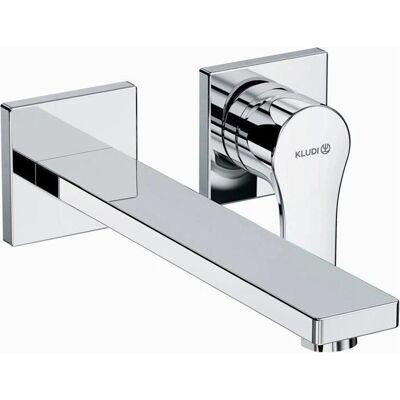 Kludi ZENTA SL Wandmontage Waschtischmischer - Einhebel, Chrom, 23 cm Ausladung Kludi ZENTA SL Wandmontage Waschtischmischer - Einhebel, Chrom, 23 cm Ausladung