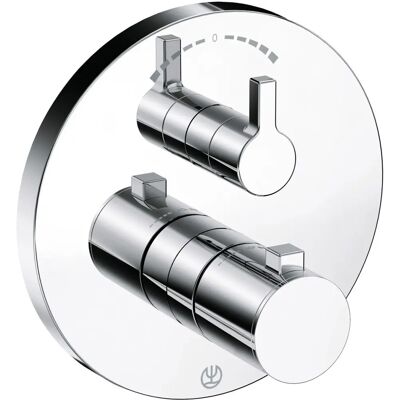 Kludi Nova Fonte Thermostatmischer - Unterputz, Keramikventil, 38°C Sperre - Bad Produkt Kludi Nova Fonte Thermostatmischer - Unterputz, Keramikventil, 38°C Sperre - Bad Produkt