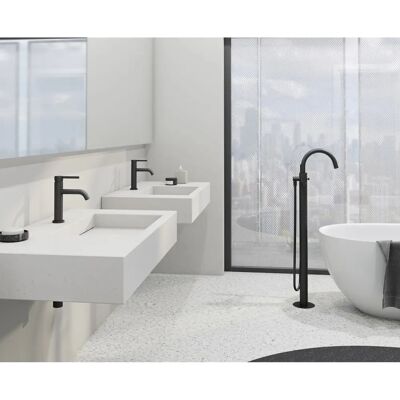 Kludi Nova Fonte Badewannenarmatur & Dusche - Matteschwarz Kludi Nova Fonte Badewannenarmatur & Dusche - Matteschwarz