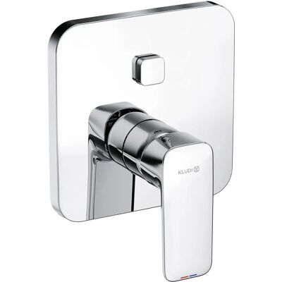 Kludi Pure&style Fertigmontageset 406590575 Unterputz-Wannenfüll- und Brausearmatur Push, chrom Kludi Pure&style Fertigmontageset 406590575 Unterputz-Wannenfüll- und Brausearmatur Push, chrom