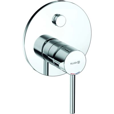 Kludi Bozz Wannenarmatur - Rückfluss sicher, chrom Kludi Bozz Wannenarmatur - Rückfluss sicher, chrom