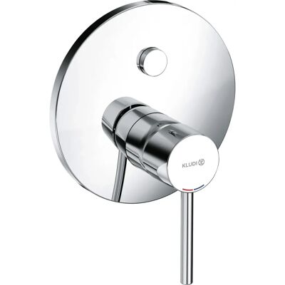 Kludi Bozz Wandmontierte Badewannenarmatur Push-Set - Badewanne Kludi Bozz Wandmontierte Badewannenarmatur Push-Set - Badewanne