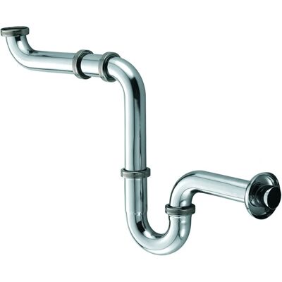 Siphon d'évier Kludi G 1 1/4 - Économiseur d'espace chrome Siphon d'évier Kludi G 1 1/4 - Économiseur d'espace chrome