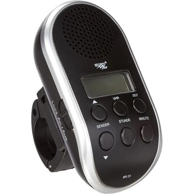 Security Plus BR 23 Fietsradio - Waterbestendig, PLL tuner, LED-licht Security Plus BR 23 Fietsradio - Waterbestendig, PLL tuner, LED-licht