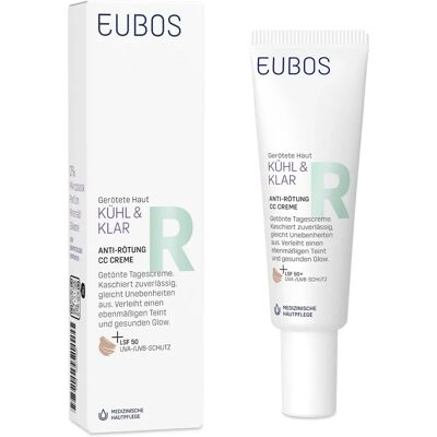 Eubos Kühl & Klar Anti-Rötung SPF 50 Gesichtscreme Eubos Kühl & Klar Anti-Rötung SPF 50 Gesichtscreme
