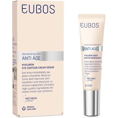 Eubos Hyaluron Oogcontour Serum - Gevoelige oogverzorging Eubos Hyaluron Oogcontour Serum - Gevoelige oogverzorging