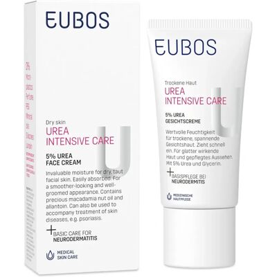 Eubos Urea 5% Gezichtscrème - Hydratatie Eubos Urea 5% Gezichtscrème - Hydratatie