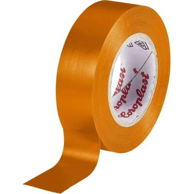 Ruban isolant Coroplast 302-OG Orange PVC 10m x 15mm - Publicité Ruban isolant Coroplast 302-OG Orange PVC 10m x 15mm - Publicité