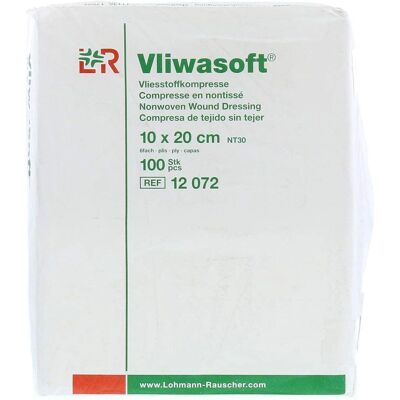 Lohmann & Rauscher Vliwasoft Wundkompresse - Unsteril 10x20cm Lohmann & Rauscher Vliwasoft Wundkompresse - Unsteril 10x20cm