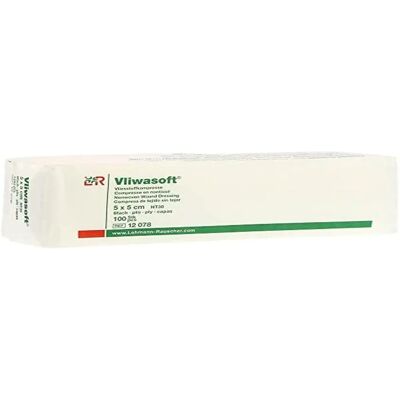 Lohmann & Rauscher GmbH VLIWASOFT Kompressen unsteril 5x5cm - Compresses Lohmann & Rauscher GmbH VLIWASOFT Kompressen unsteril 5x5cm - Compresses