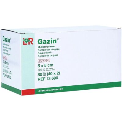 Lohmann & Rauscher Gazin Sterile 5x5cm Kompressen - Medizinisches Verbandmaterial Lohmann & Rauscher Gazin Sterile 5x5cm Kompressen - Medizinisches Verbandmaterial