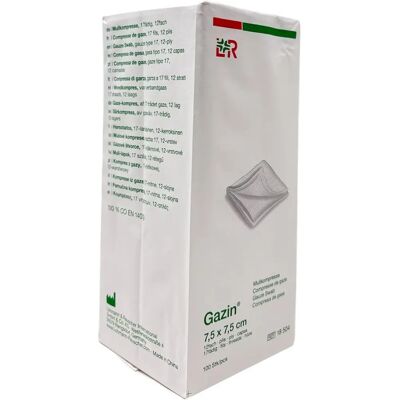 Lohmann & Rauscher Gazin 5x5cm Kompressen - Wondzorg Lohmann & Rauscher Gazin 5x5cm Kompressen - Wondzorg
