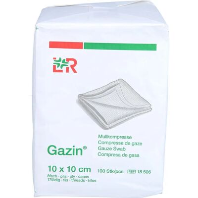 Lohmann Rauscher Compresses de Gaze 10x10cm Non stérile - Compresses médicales - Publicité Lohmann Rauscher Compresses de Gaze 10x10cm Non stérile - Compresses médicales - Publicité