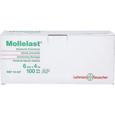Lohmann & Rauscher GmbH & Co. KG Mollelast Binden - Fixierbinden, Elastisch, Weiß Lohmann & Rauscher GmbH & Co. KG Mollelast Binden - Fixierbinden, Elastisch, Weiß