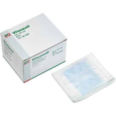 Lohmann & Rauscher Vliwazell Compresses Stériles - Compresse Médicale - Publicité Lohmann & Rauscher Vliwazell Compresses Stériles - Compresse Médicale - Publicité