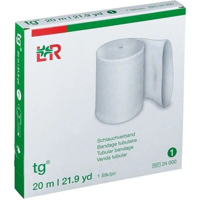 Bandage tubulaire blanc Lohmann & Rauscher taille 1 - Bandage médical - Publicité Bandage tubulaire blanc Lohmann & Rauscher taille 1 - Bandage médical - Publicité