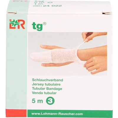 Lohmann & Rauscher GmbH & Co. KG Tubulärer Verband Gr.3 5m Weiß - Tubular Bandage Lohmann & Rauscher GmbH & Co. KG Tubulärer Verband Gr.3 5m Weiß - Tubular Bandage